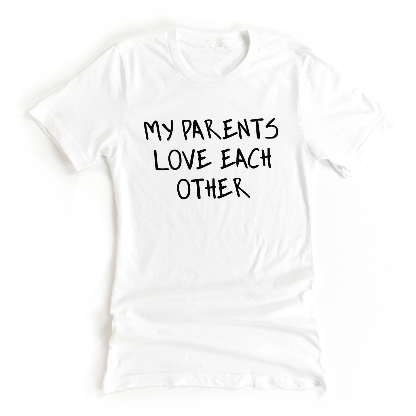 My Parents Love Each Other White Lie Graphic Tee for your White Lie Party