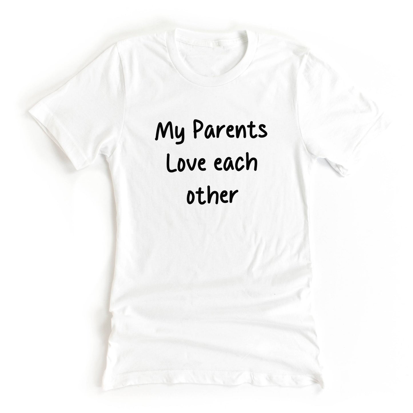 My Parents Love Each Other White Lie Graphic Tee for your White Lie Party
